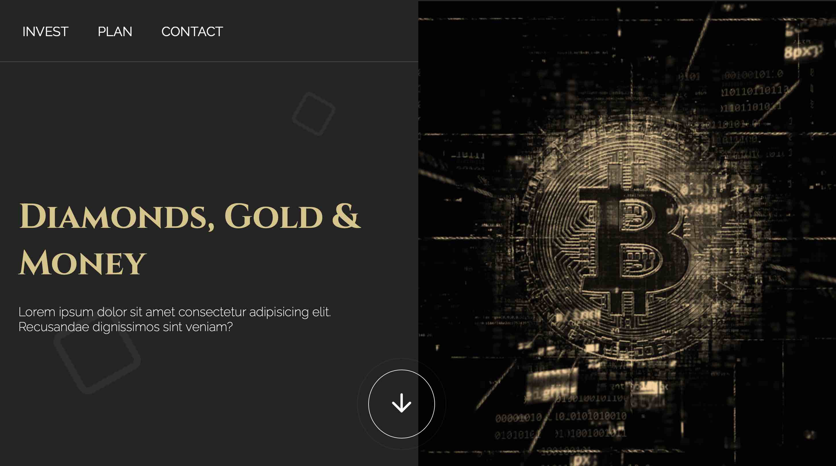 Podglad projektu DGM Company Website